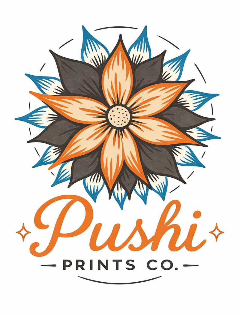 Pushi Prints Co. logo